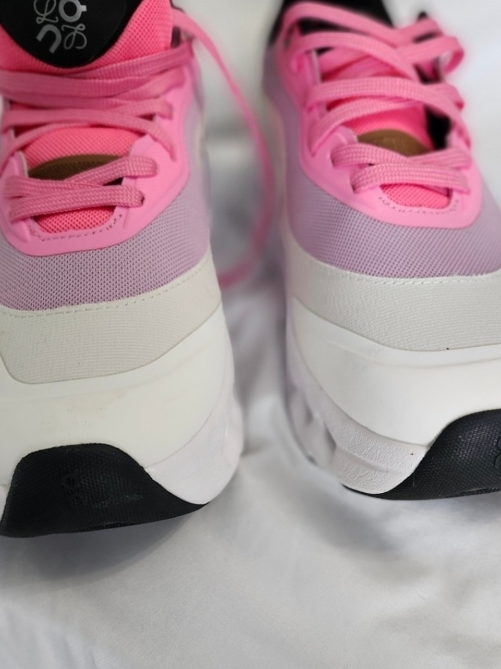 Loewe Pink, White and Black Chunky Platform Sneakers - Picture 4 of 14